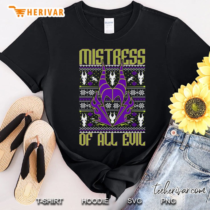 Villains Maleficent Ugly Christmas Sweater Style