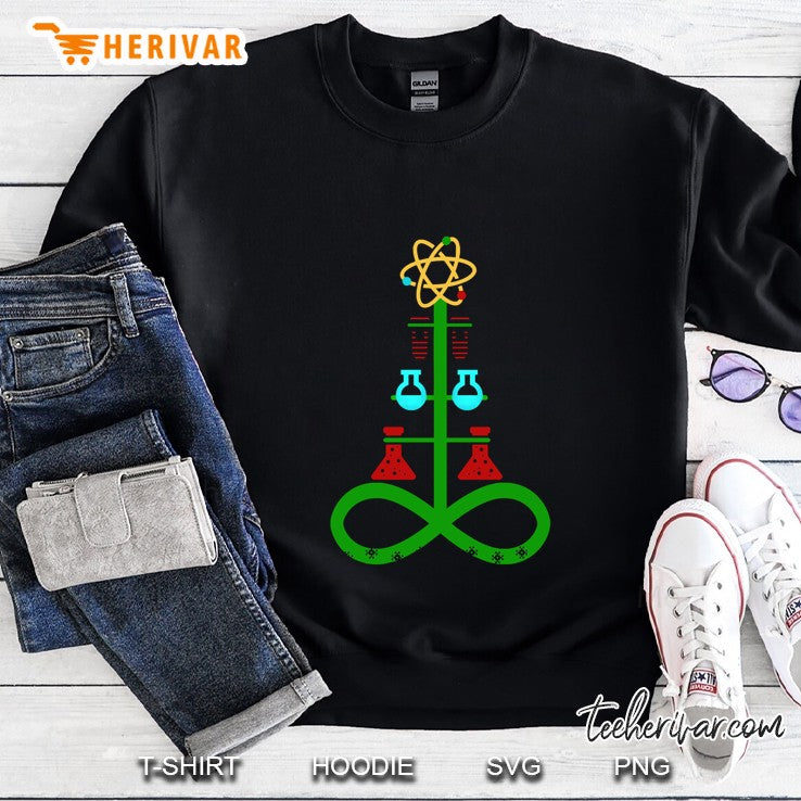 Funny Chemistry Chemistree Ugly Christmas Sweater Graphic