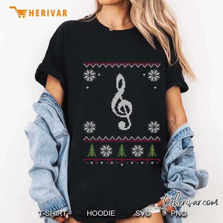 Musical Note Ugly Sweater Christmas