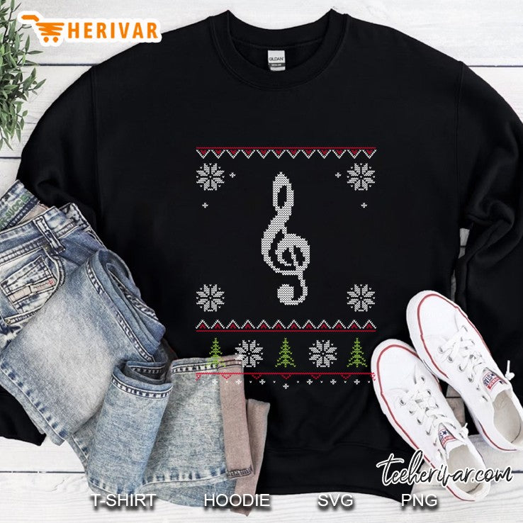 Musical Note Ugly Sweater Christmas