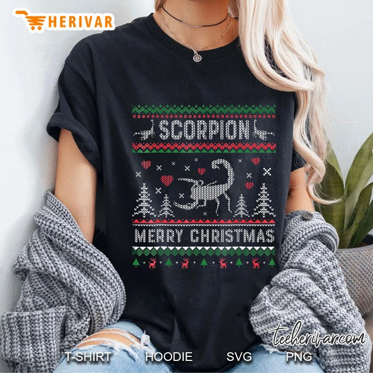 Scorpion Funny Ugly Christmas Sweater Style