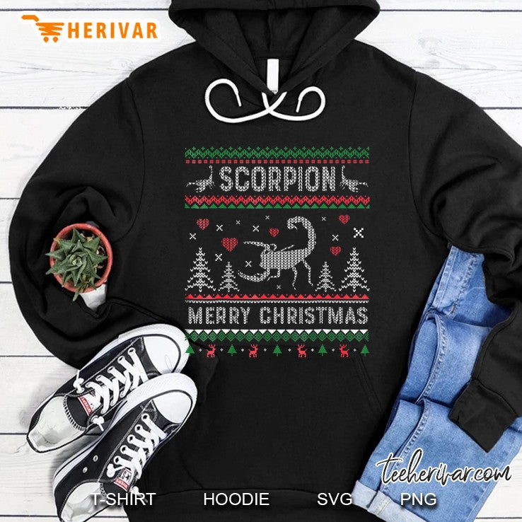 Scorpion Funny Ugly Christmas Sweater Style