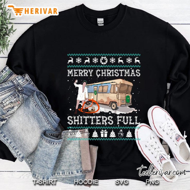 Merry Christmas Shitters Full Ugly Sweater