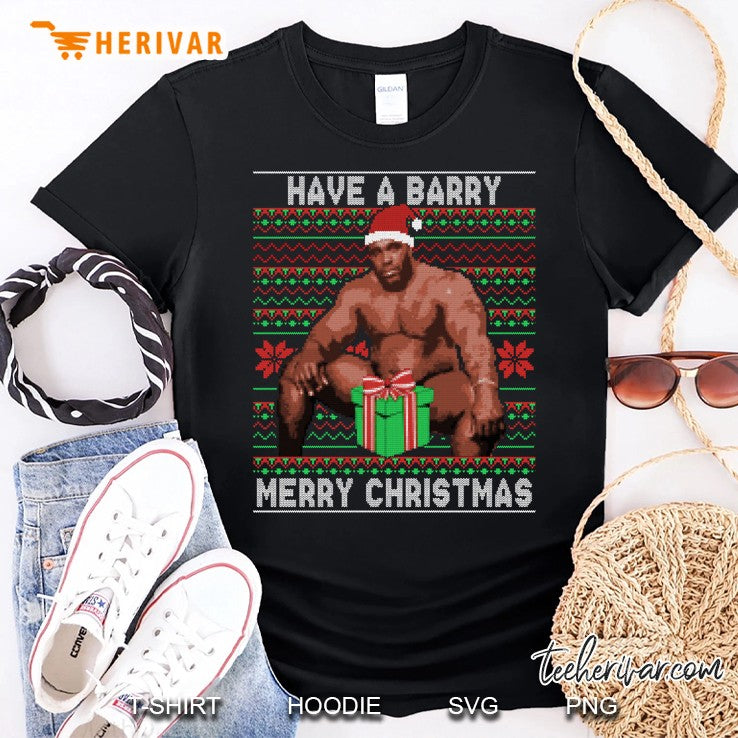 Have A Barry Merry Christmas Meme Ugly Sweater