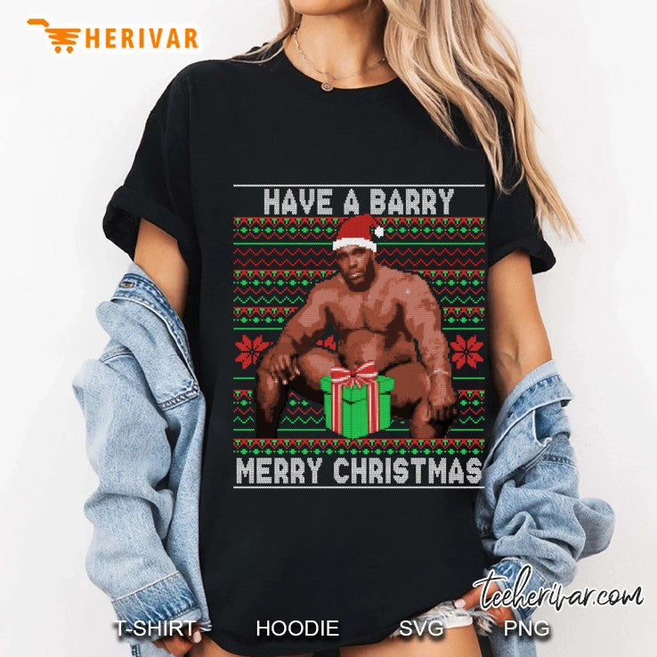 Have A Barry Merry Christmas Meme Ugly Sweater