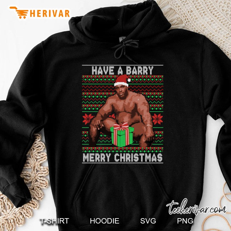 Have A Barry Merry Christmas Meme Ugly Sweater