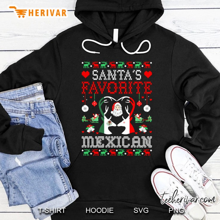 Santa Favorite Mexican Christmas Gift Ugly Sweater