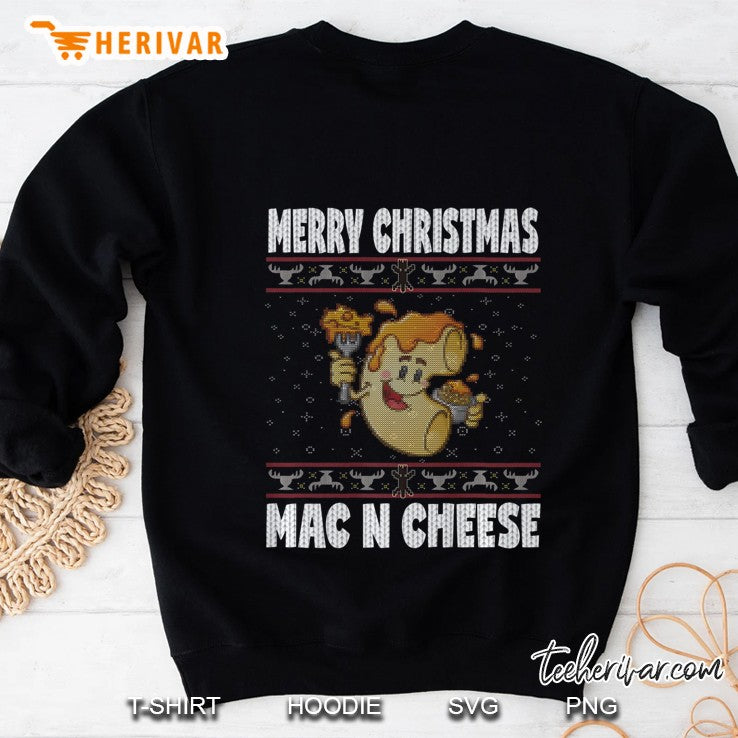 Mac And Cheese Funny Ugly Sweater Christmas Gift