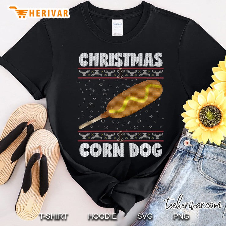 Christmas Corn Dog Funny Ugly Sweater Xmas Gift