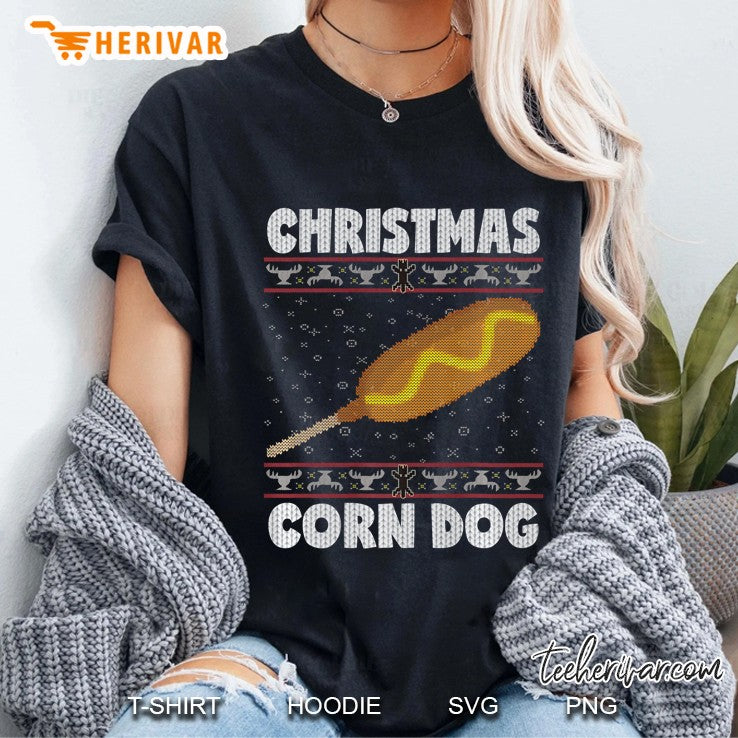 Christmas Corn Dog Funny Ugly Sweater Xmas Gift
