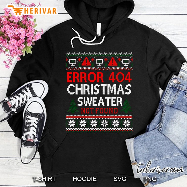 Ugly Sweater Not Found Error 404 Computer Christmas