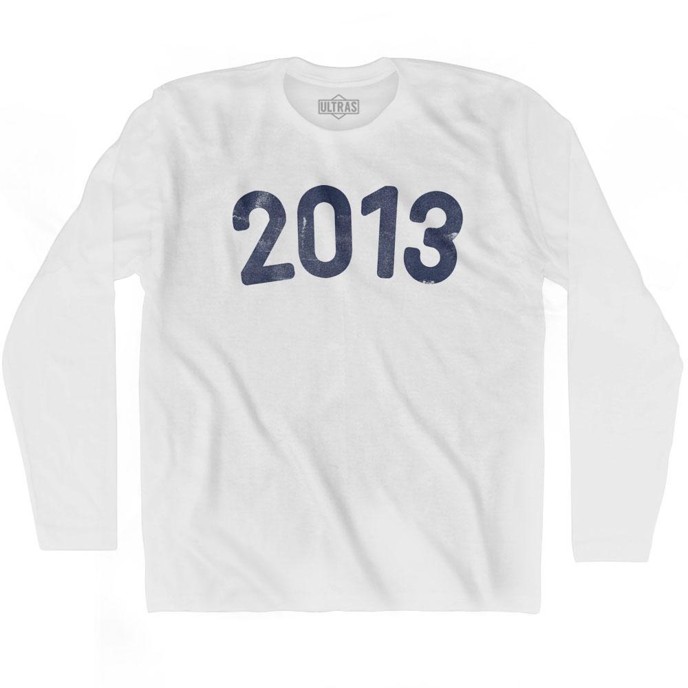2013 Year Celebration Adult Cotton Long Sleeve T-shirt Style001