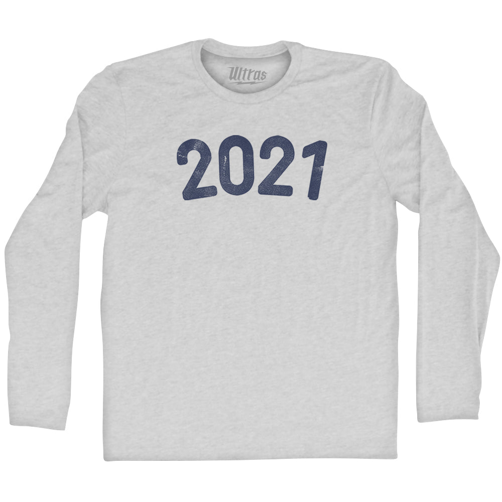 2021 Year Celebration Adult Cotton Long Sleeve T-shirt Style001