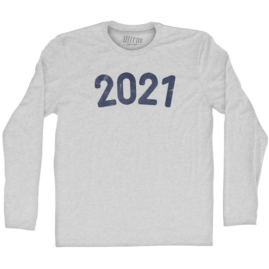 2021 Year Celebration Adult Cotton Long Sleeve T-shirt Style001