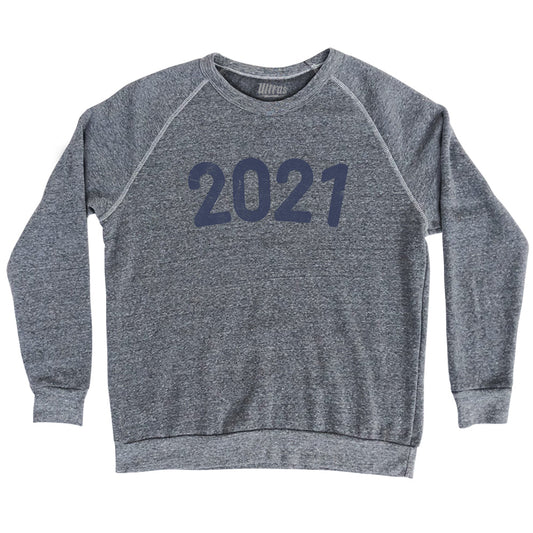 2021 Year Celebration Adult Tri-Blend Sweatshirt Style003