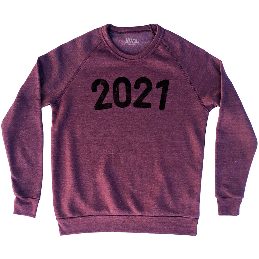 2021 Year Celebration Adult Tri-Blend Sweatshirt Style002