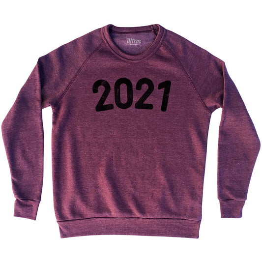 2021 Year Celebration Adult Tri-Blend Sweatshirt Style002