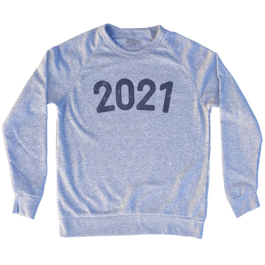 2021 Year Celebration Adult Tri-Blend Sweatshirt