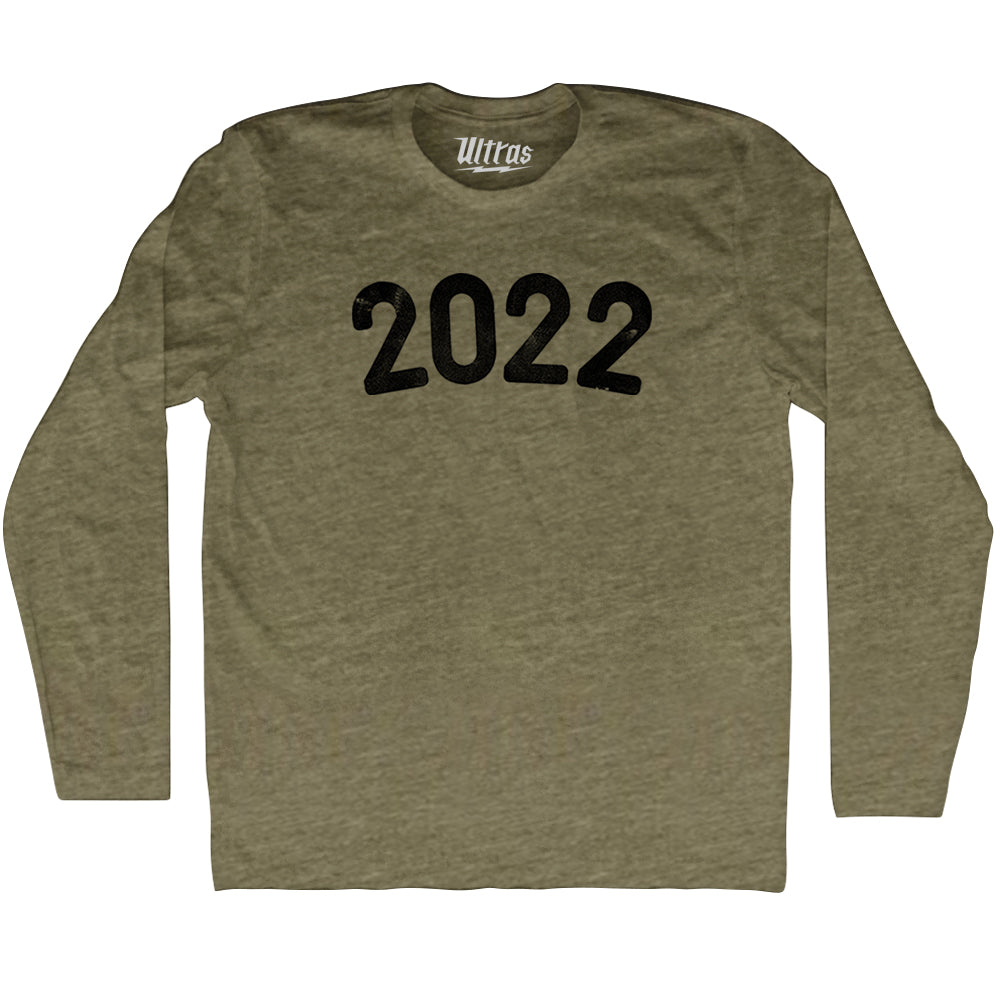 2022 Year Celebration Adult Tri-Blend Long Sleeve T-shirt