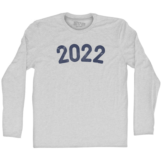 2022 Year Celebration Adult Cotton Long Sleeve T-shirt Style001