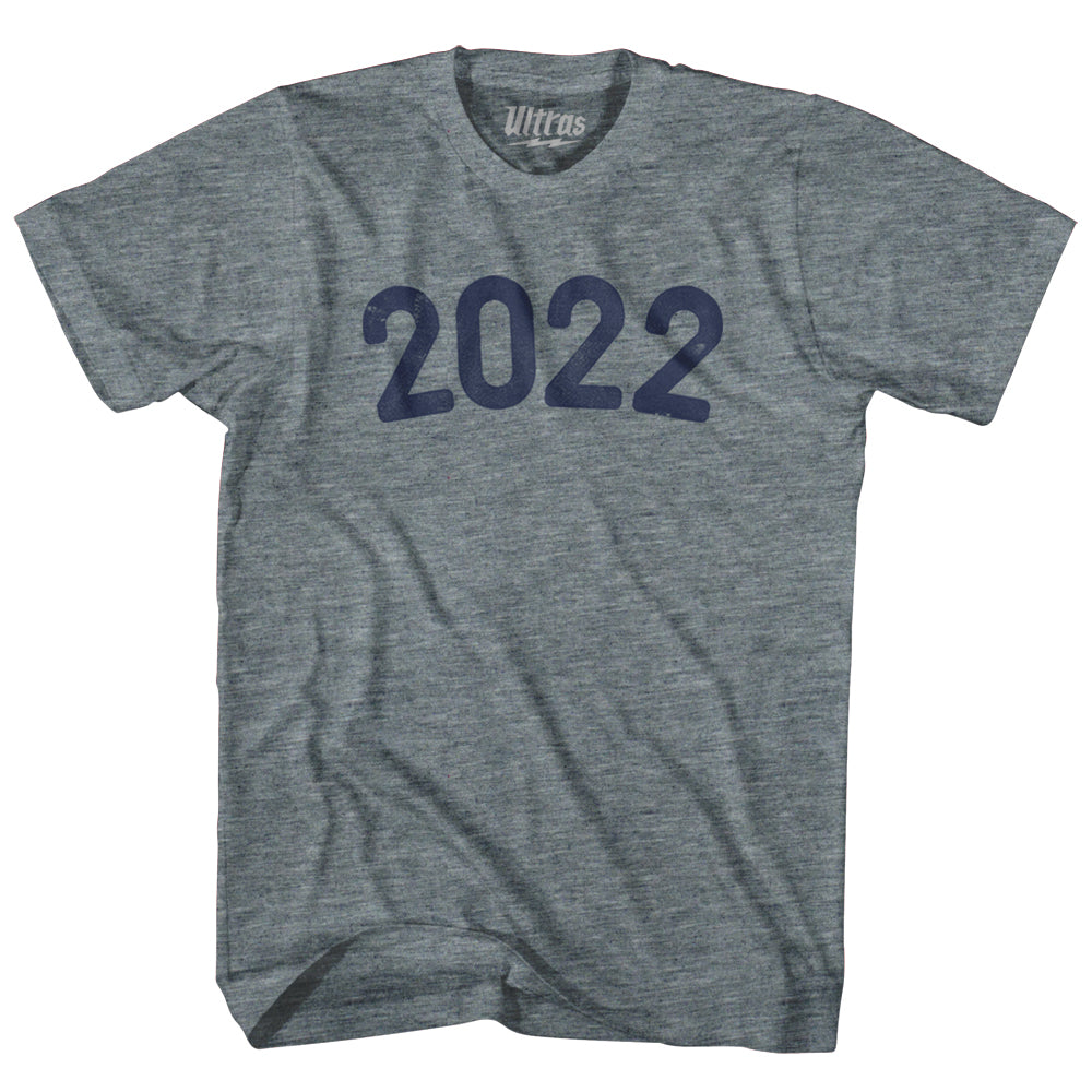 2022 Year Celebration Womens Tri-Blend Junior Cut T-Shirt