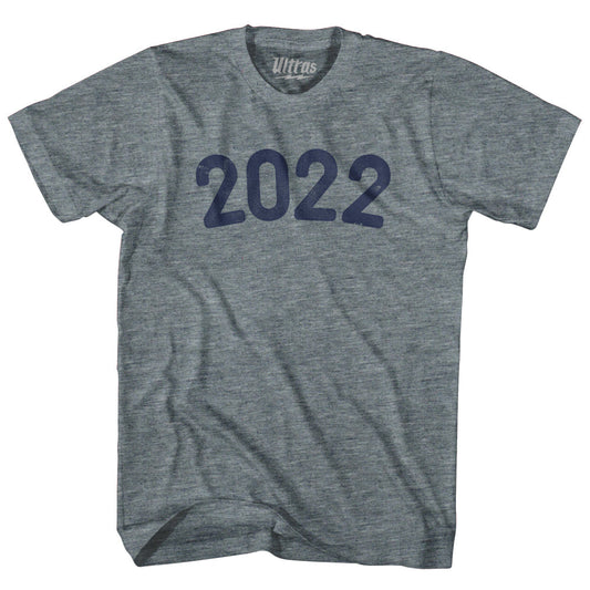 2022 Year Celebration Womens Tri-Blend Junior Cut T-Shirt