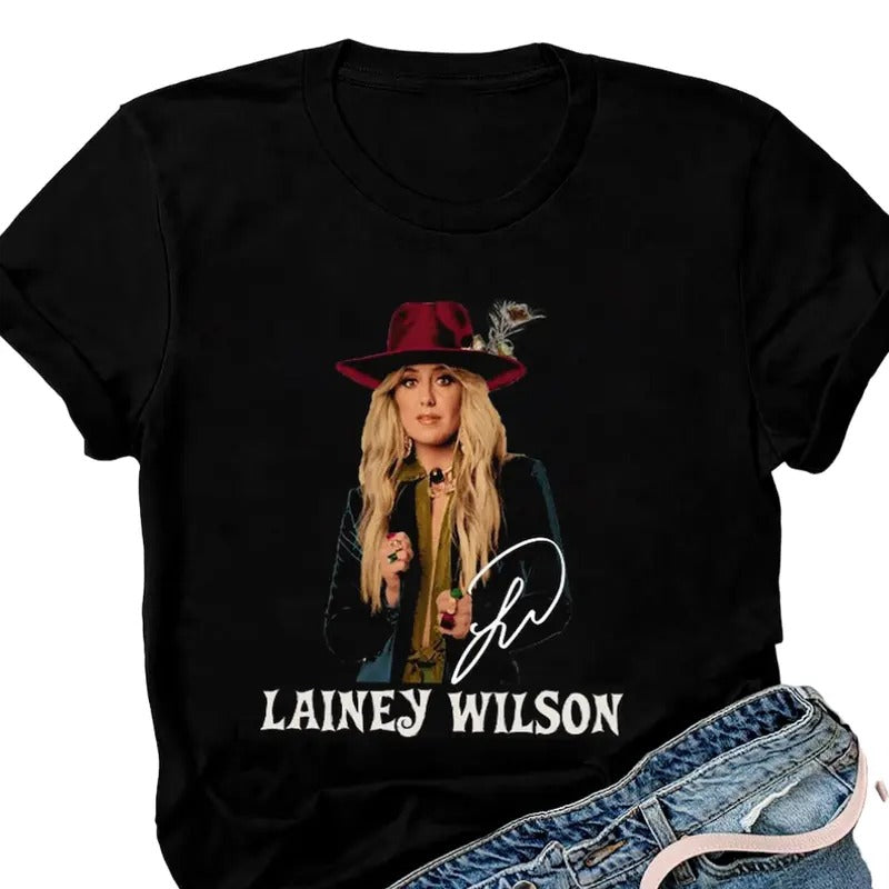 2024 Lainey-Wilson Country's Cool Again Tour Signature T Shirt Hoodie, Sweatshirt | UrbanDripWear.com