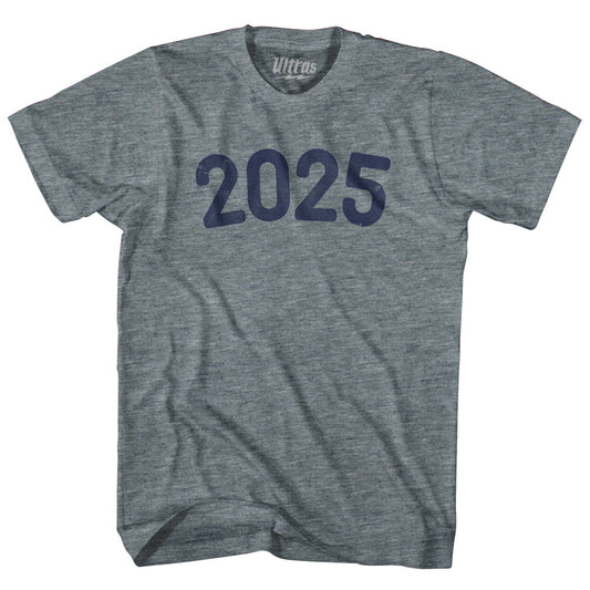 2025 Year Celebration Womens Tri-Blend Junior Cut T-Shirt