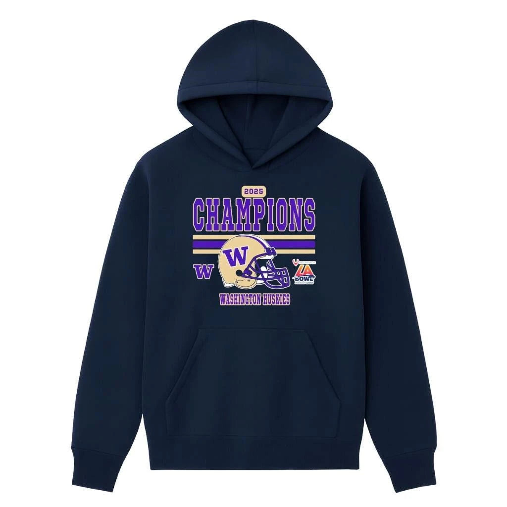 2025 LA Bowl Champions Washington Huskies Football Champions 2025 Bucked Up LA Bowl Hosted by Gronk Shirt