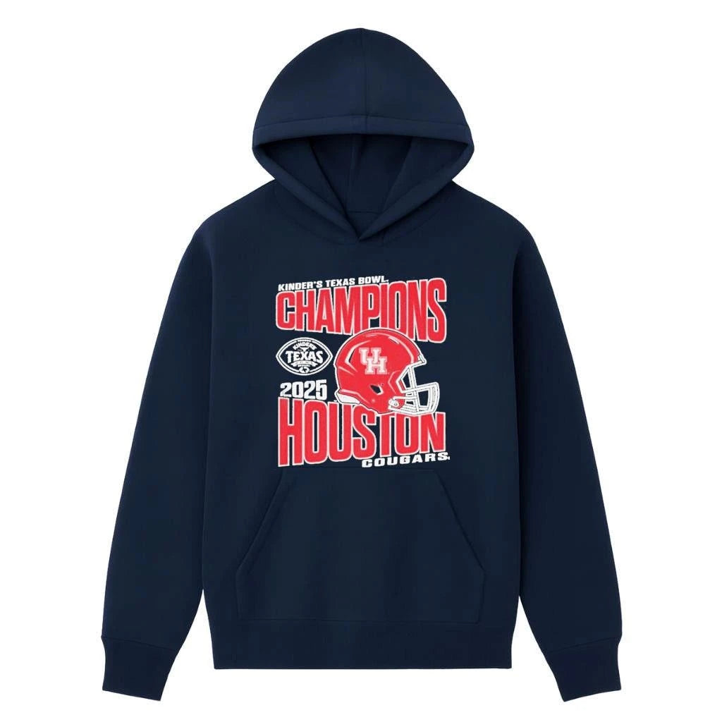2025 University Of Houston Cougars Football Texas Bowl Champions Vintage Shirt