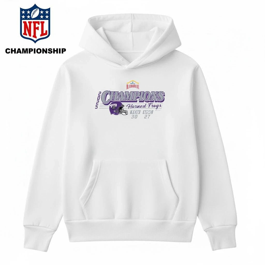 2025 Valero Alamo Bowl Tcu Champs Score Shirt
