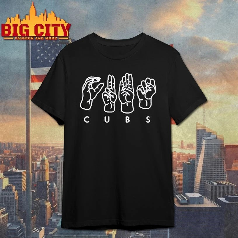 2026 Cubs Deaf Inclusive Night Crewneck T-shirt