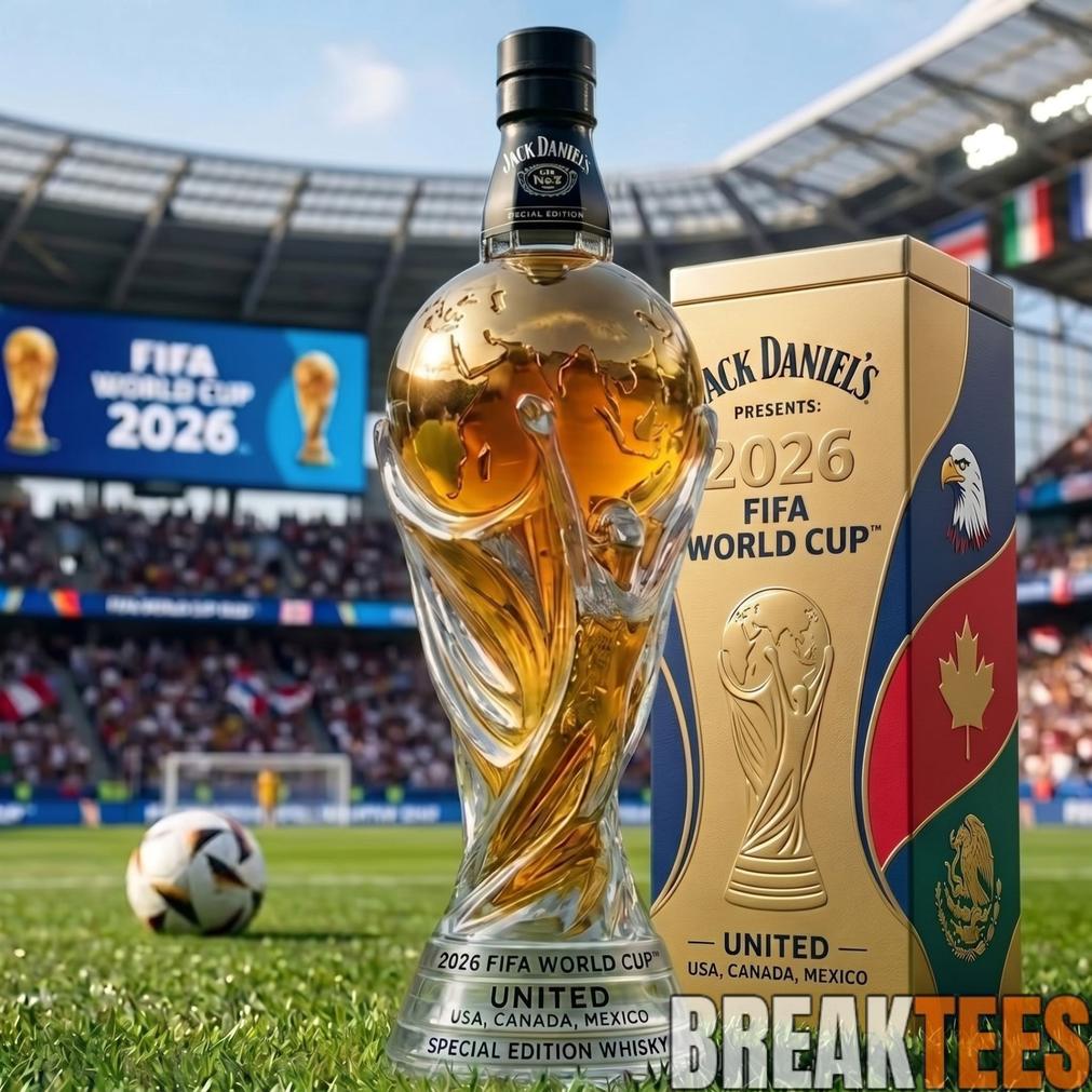 2026 FIFA World Cup Special Edition Whiskey Bottle