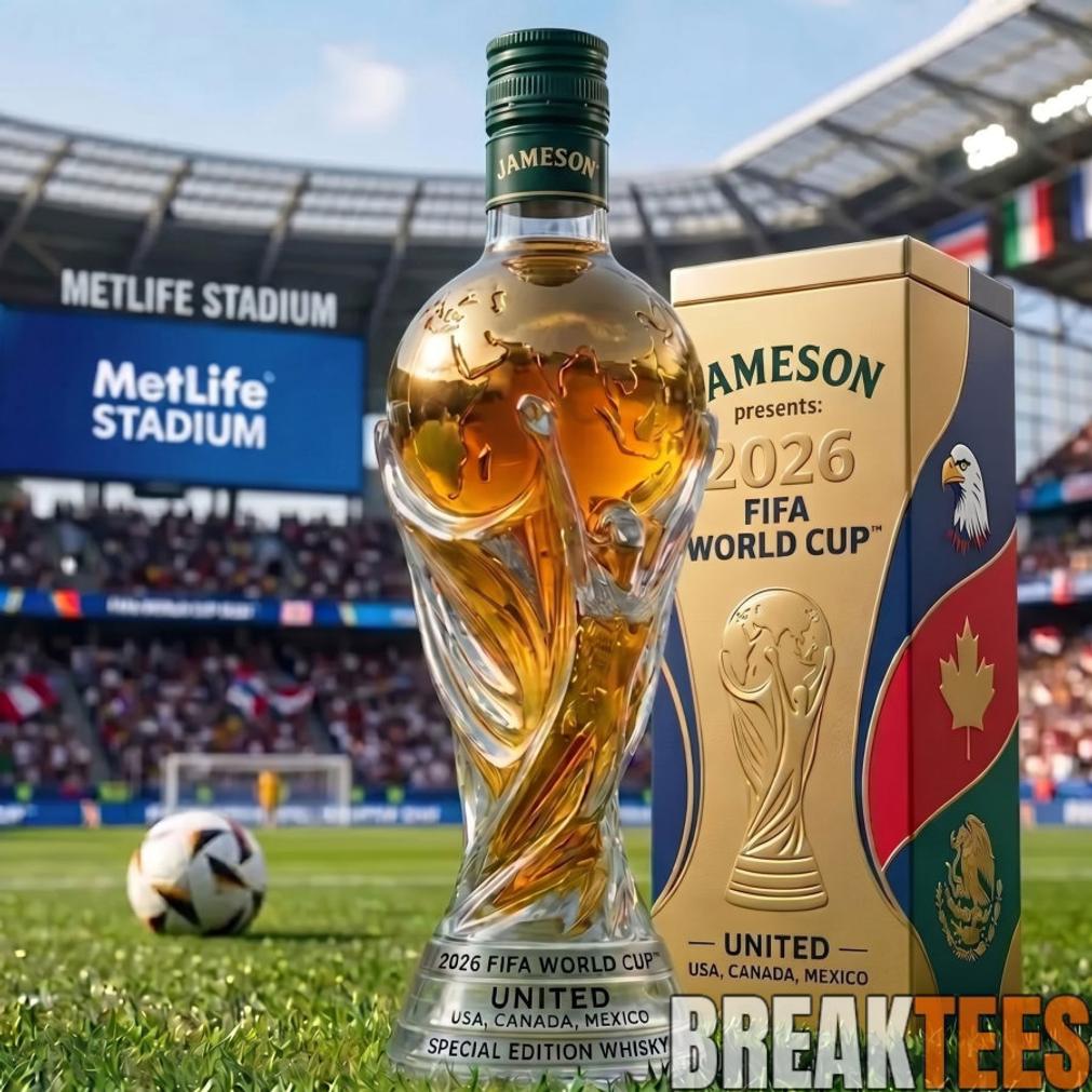 2026 FIFA World Cup Special Edition Whiskey Bottle