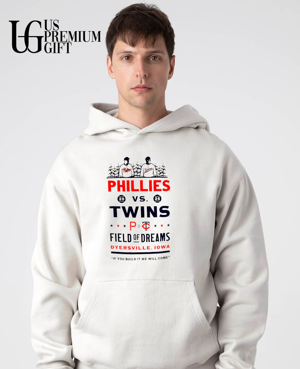 2026 Field of Dreams Game Philadelphia Phillies and Minnesota Twins if you build it we will come shirt