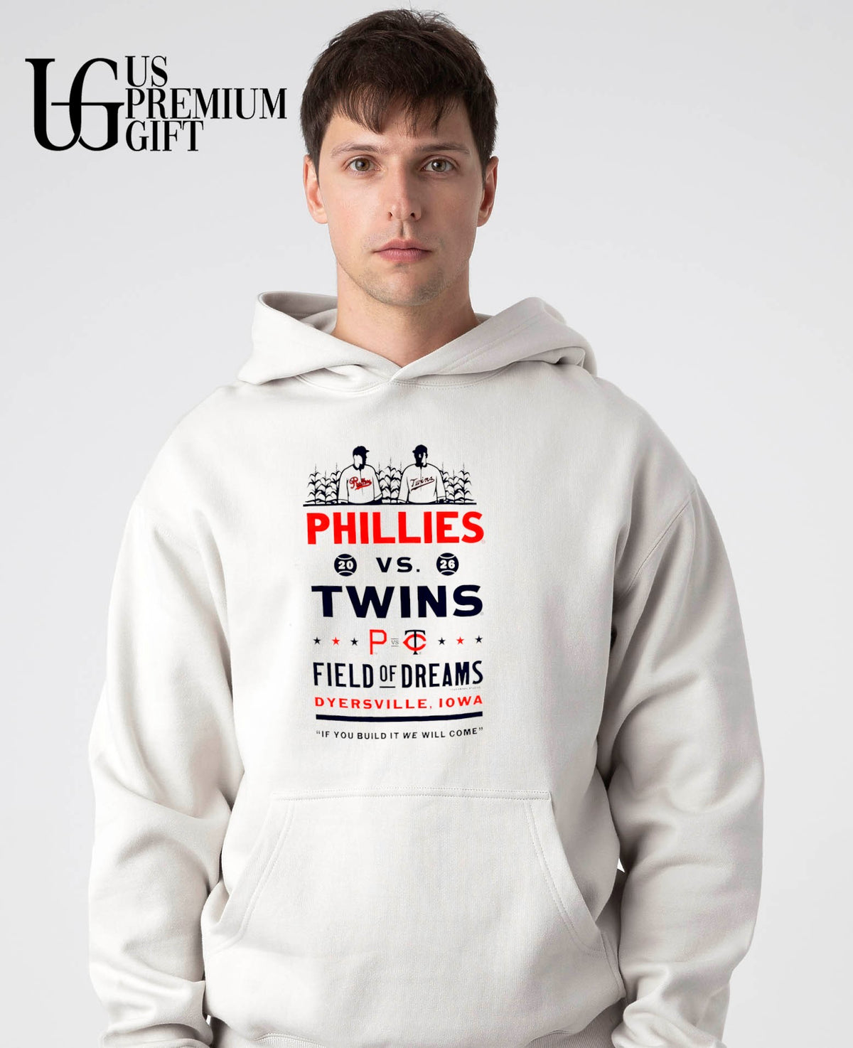 2026 Field of Dreams Game Philadelphia Phillies and Minnesota Twins if you build it we will come shirt