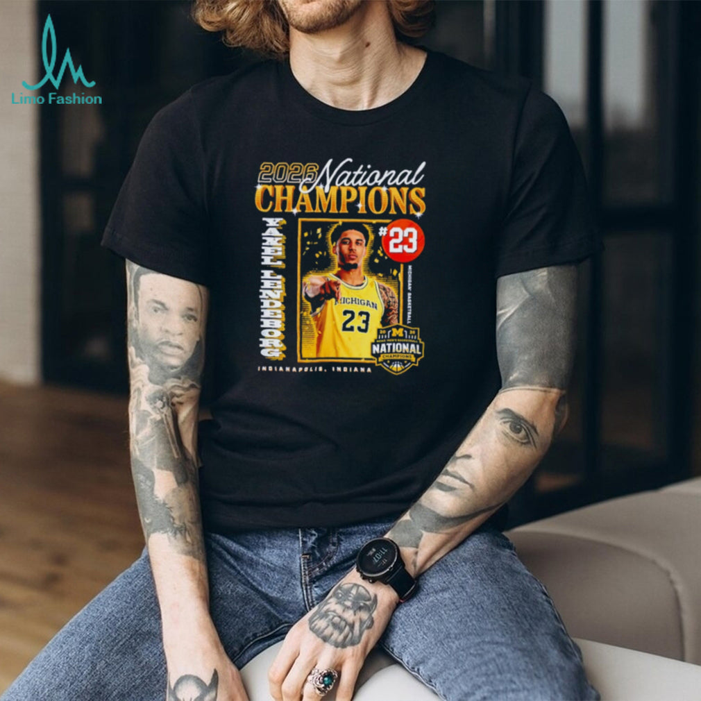 2026 Michigan Men’s Basketball National Champions T Shirt #23