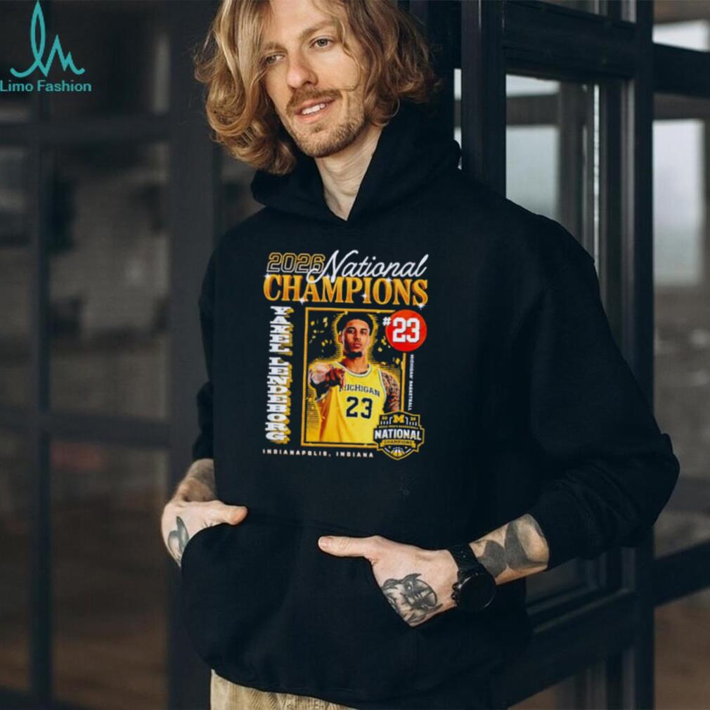 2026 Michigan Men’s Basketball National Champions T Shirt #23