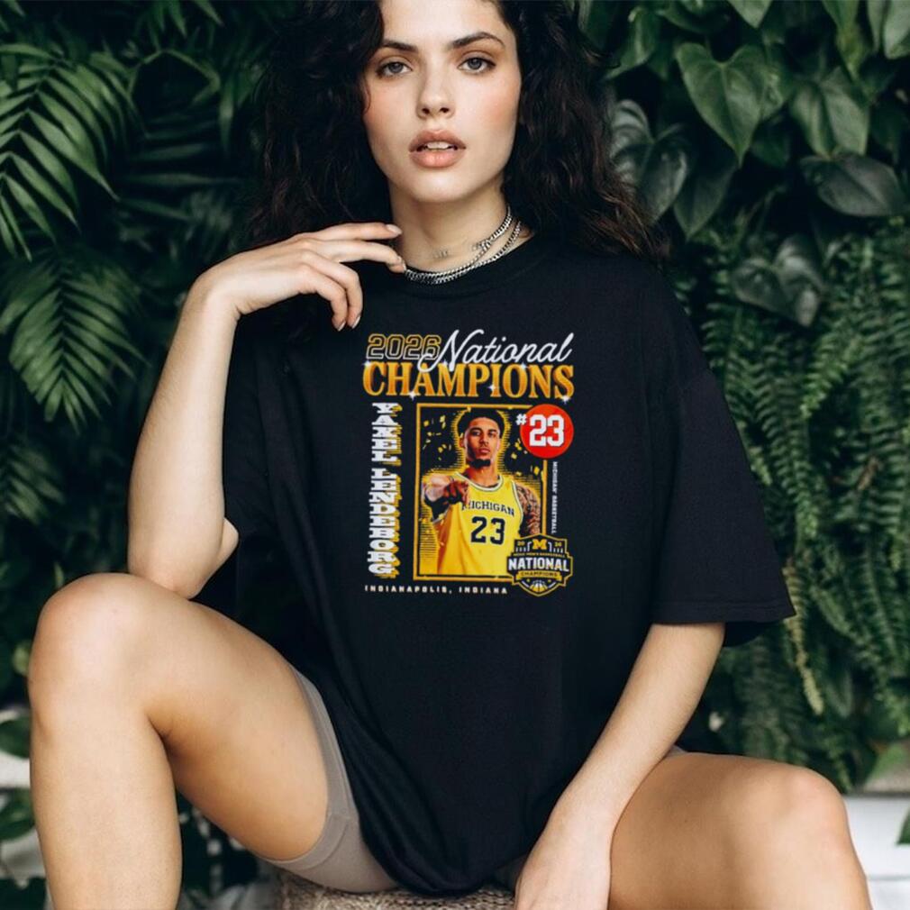 2026 Michigan Men’s Basketball National Champions T Shirt #23