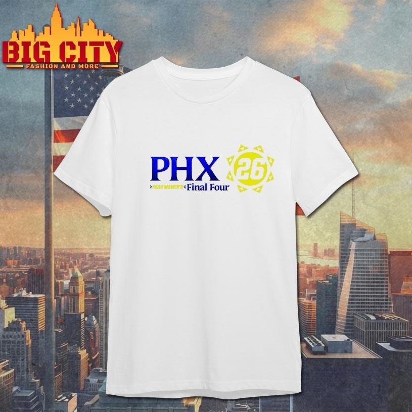 2026 NCAA Women’s Final Four Type Treatment Shirt