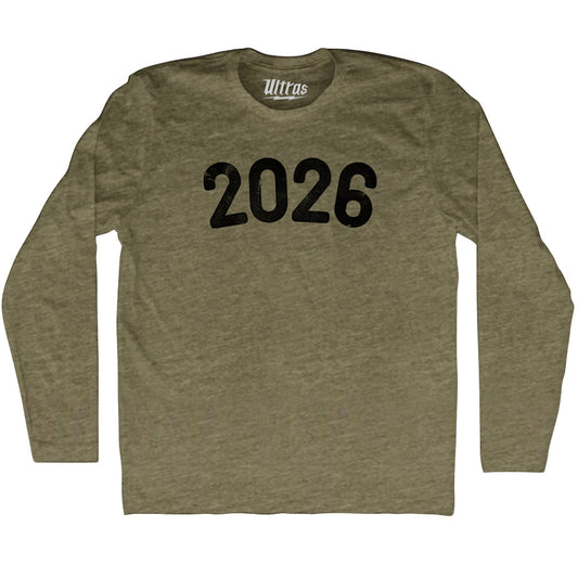 2026 Year Celebration Adult Tri-Blend Long Sleeve T-shirt