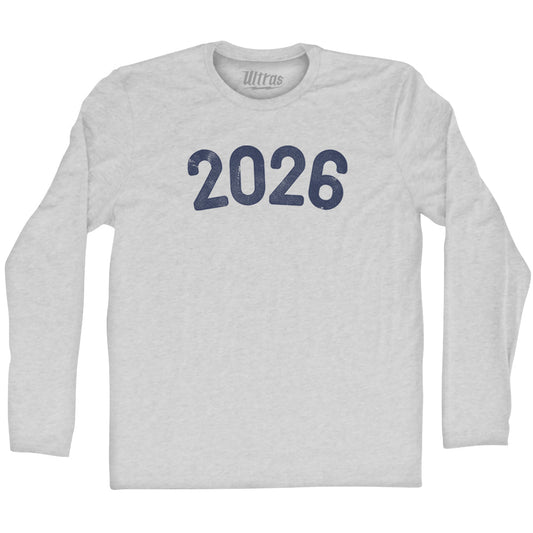 2026 Year Celebration Adult Cotton Long Sleeve T-shirt Style001