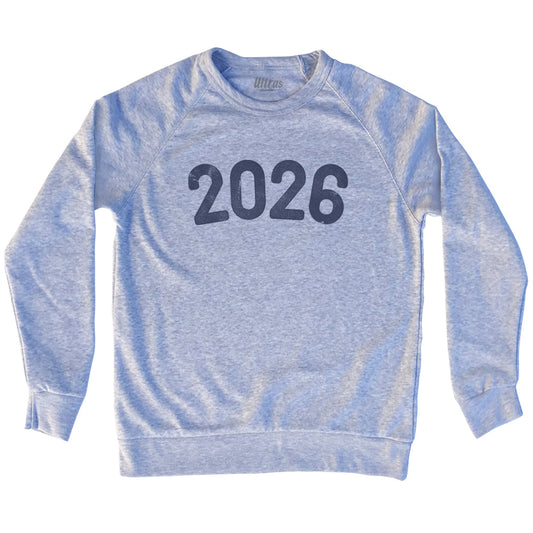 2026 Year Celebration Adult Tri-Blend Sweatshirt