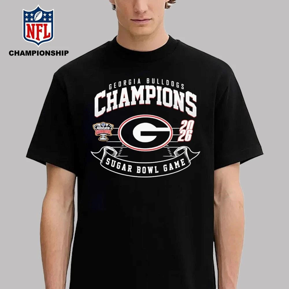 2026 Bulldogs Sugar Bowl Champions Shirt