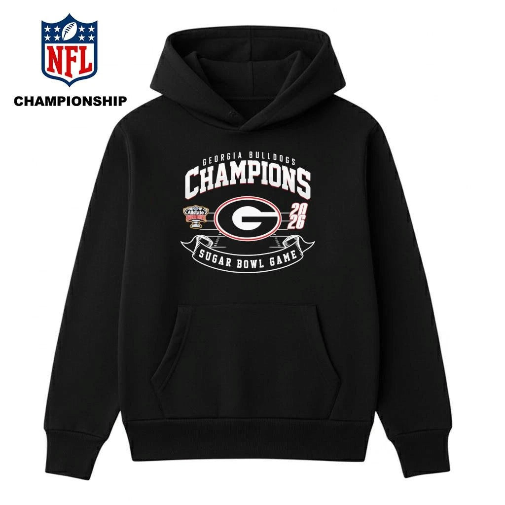2026 Bulldogs Sugar Bowl Champions Shirt