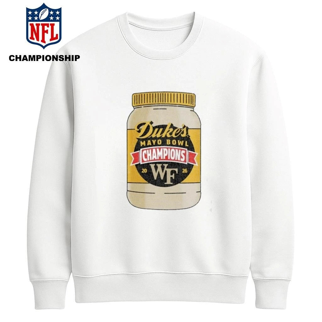 2026 Duke’s Mayo Bowl Wake Forest Champs Shirt