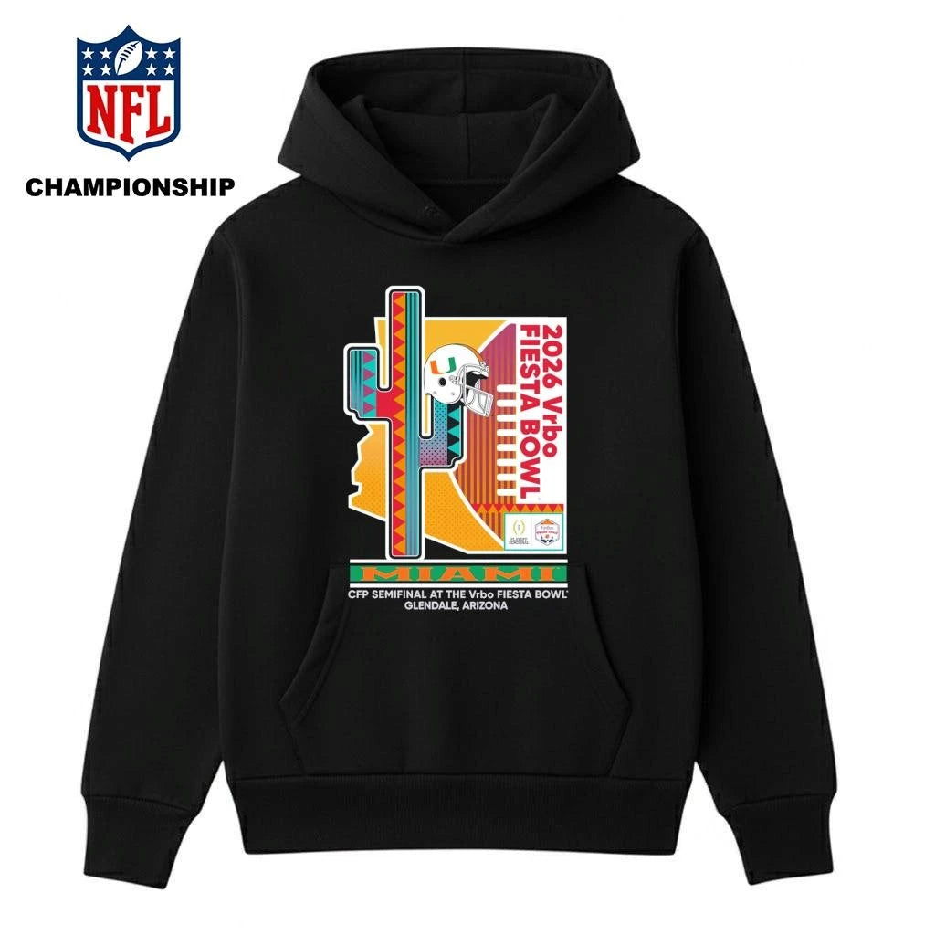 2026 Vrbo Fiesta Bowl Miami CFP Semifinal At The Vrbo Fiesta Bowl Glendale, Arizona Shirt
