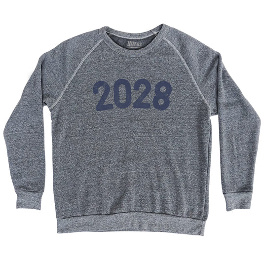 2028 Year Celebration Adult Tri-Blend Sweatshirt Style003
