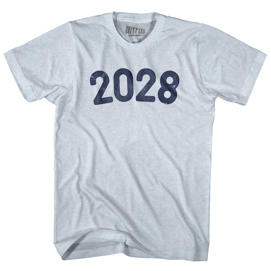 2028 Year Celebration Adult Tri-Blend T-shirt Style002
