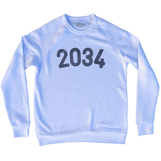 2034 Year Celebration Adult Tri-Blend Sweatshirt Style004